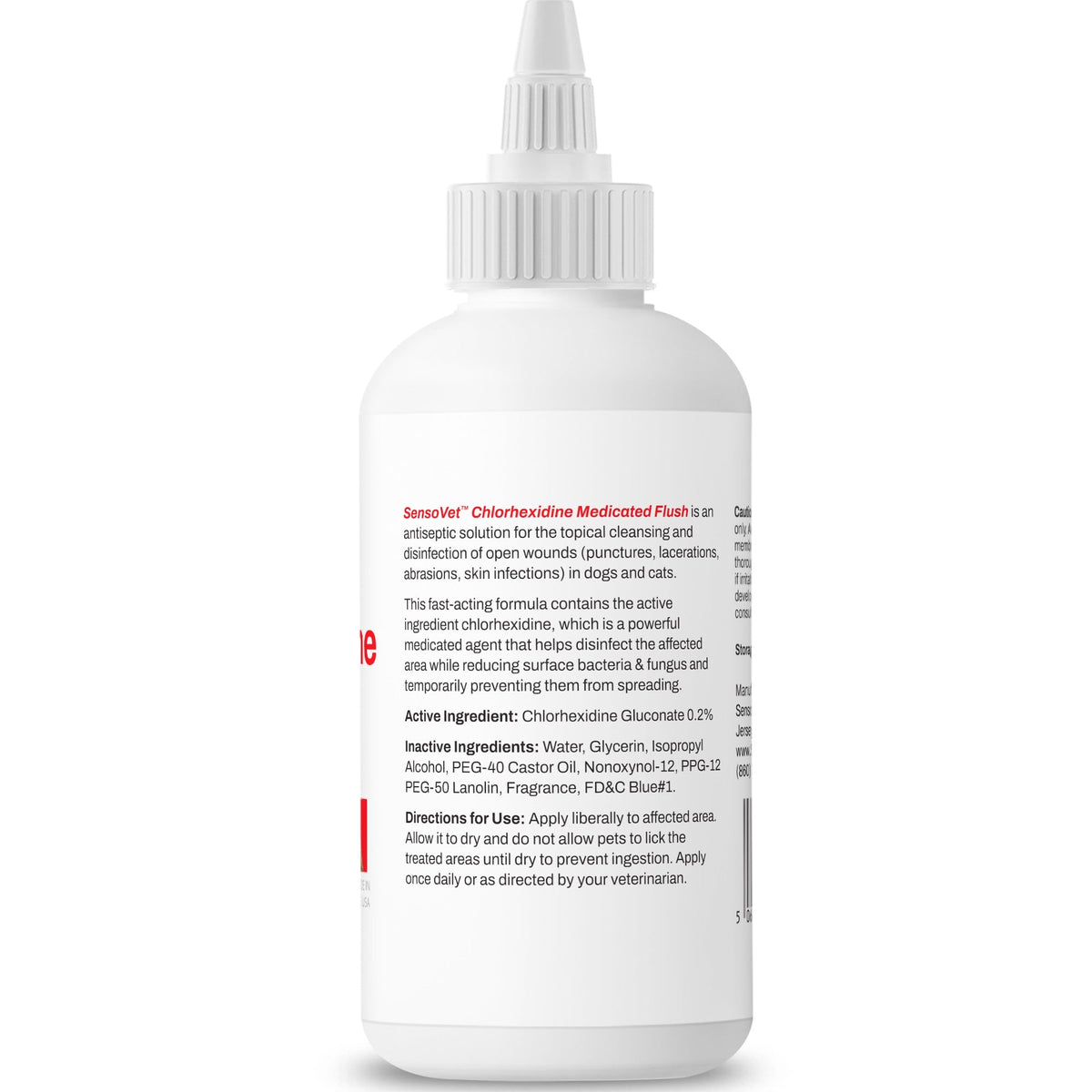Chlorhexidine Wound First Aid Flush for Dogs & Cats - 4oz