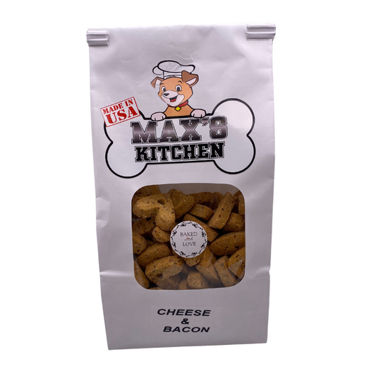 Max's Cheese & Bacon Biscuits- 12oz