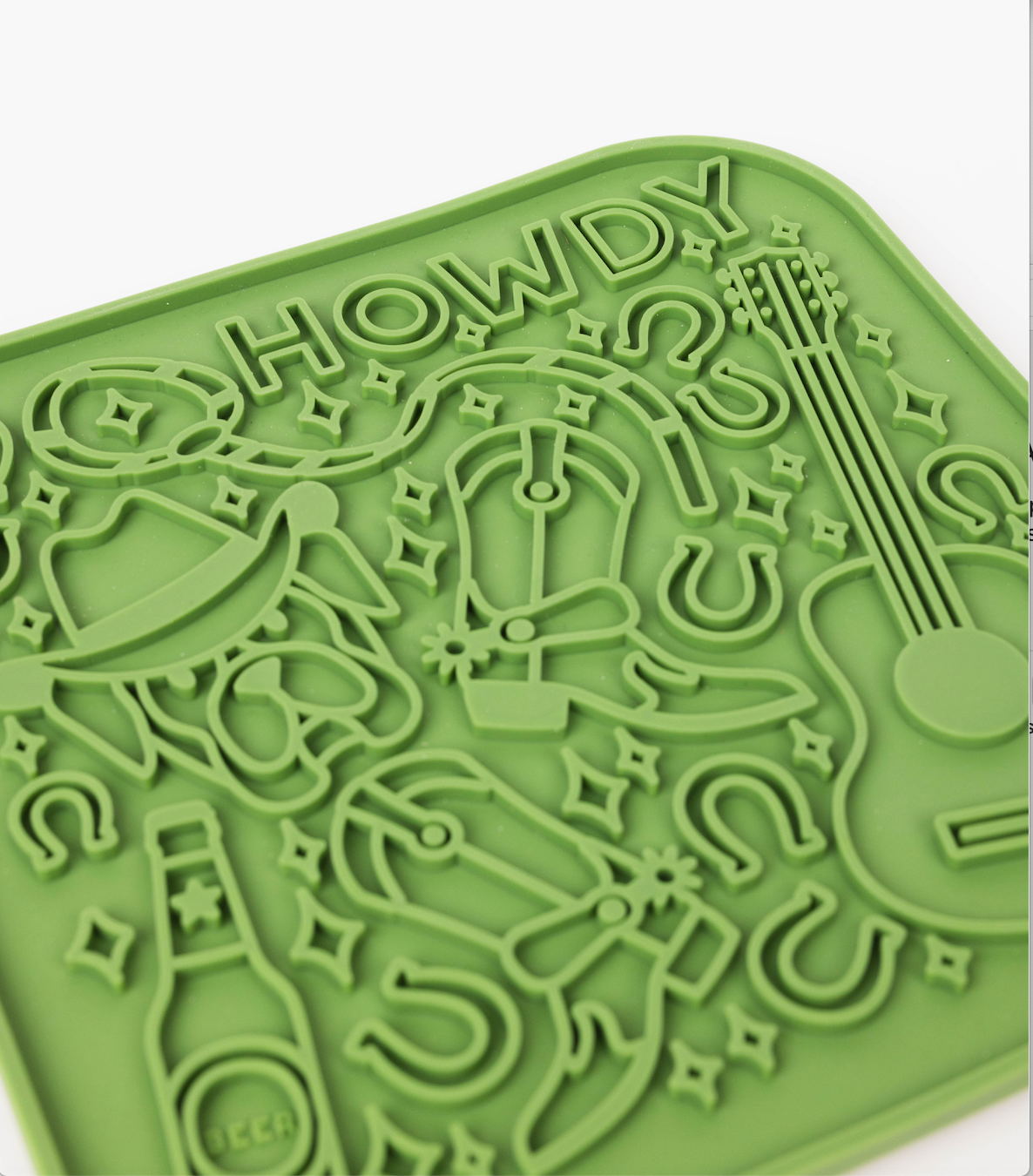 The Modern Dog Co. - Howdy Lick Mat