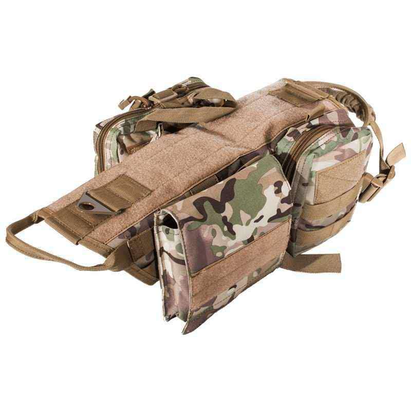 Ihrtrade Tactical Dog Harness Molle Military Vest